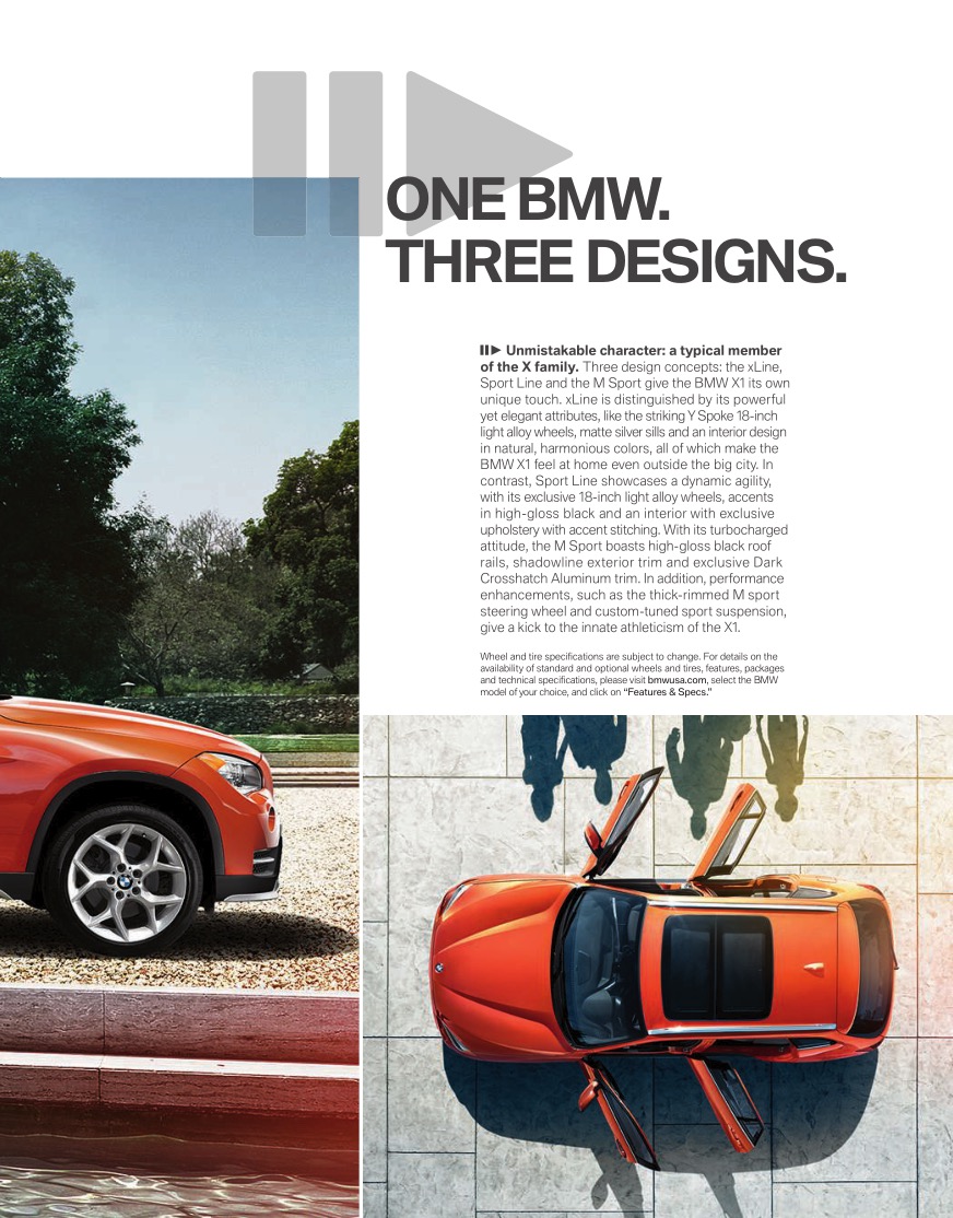 2015 BMW X1 Brochure Page 32